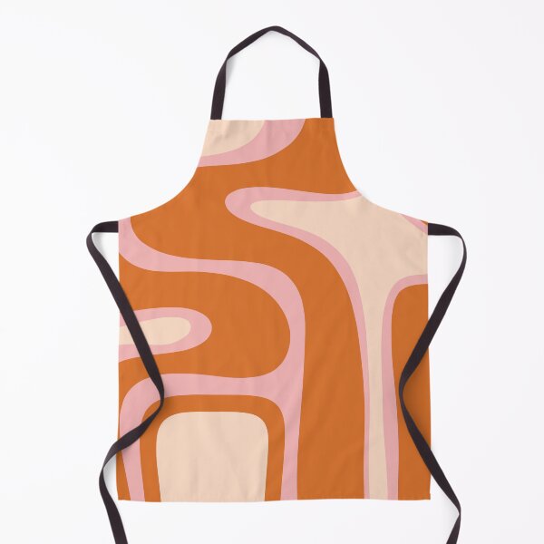 Item preview, Copacetic Retro Abstract Pink Orange Cream designed and sold by kierkegaard.