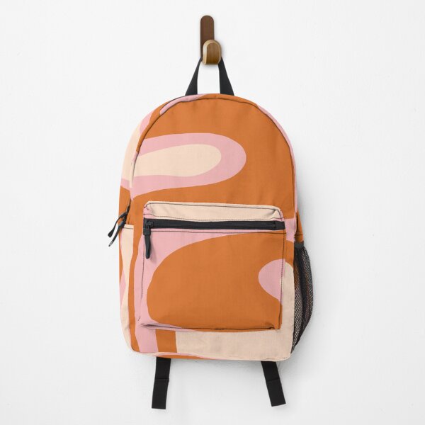 Item preview, Copacetic Retro Abstract Pink Orange Cream designed and sold by kierkegaard.