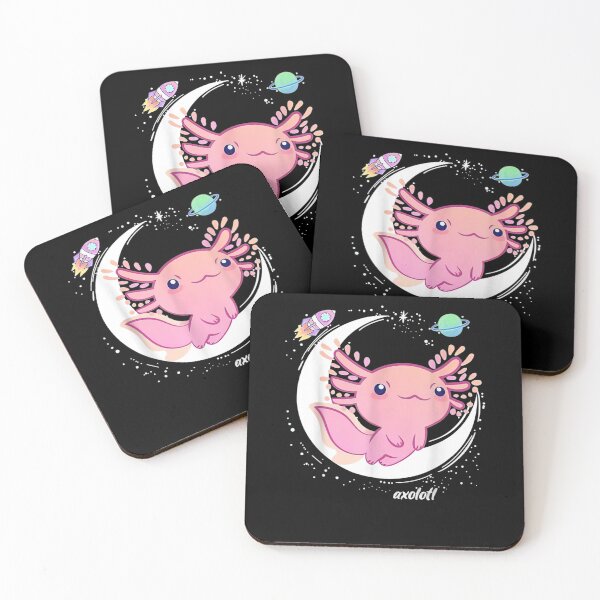 Item preview, Space Axolotl Kawaii Pastel Goth - Japan Anime Comic designed and sold by lydiamoranart.