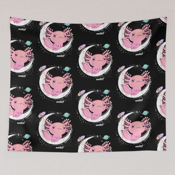 Item preview, Space Axolotl Kawaii Pastel Goth - Japan Anime Comic designed and sold by lydiamoranart.