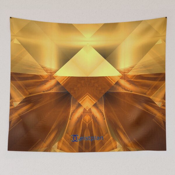 Item preview, Mandala of the golden pyramids designed and sold by Geistplan.