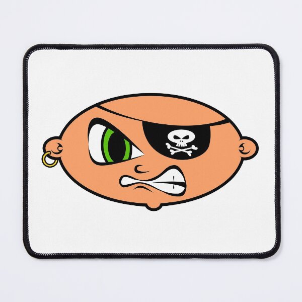 Item preview, Angry Pirate Kid designed and sold by ZHEYNE.