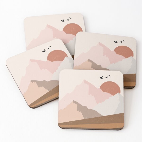 Item preview, Mid Century Modern Landscape designed and sold by PeachyLitchi.