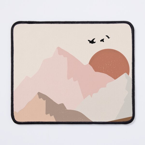 Item preview, Mid Century Modern Landscape designed and sold by PeachyLitchi.