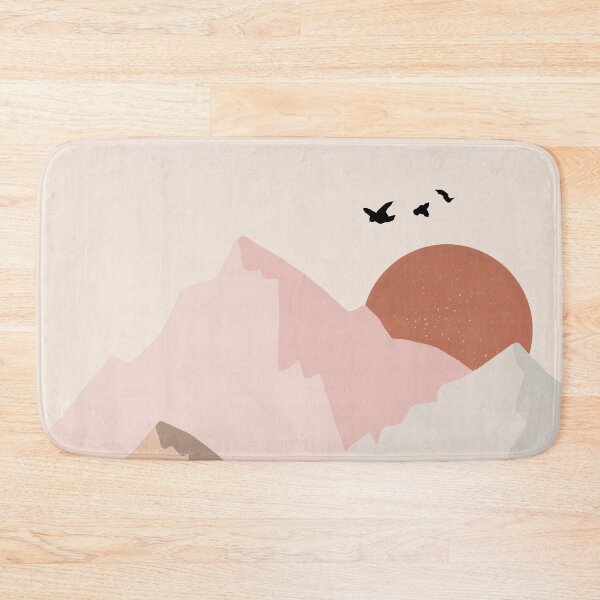 Item preview, Mid Century Modern Landscape designed and sold by PeachyLitchi.