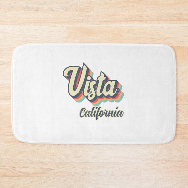 Item preview, Vista City California Retro Vintage 70s arcoiris designed and sold by Teelogic.