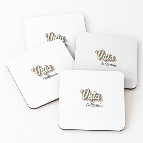 Item preview, Vista City California Retro Vintage 70s rainbow designed and sold by Teelogic.