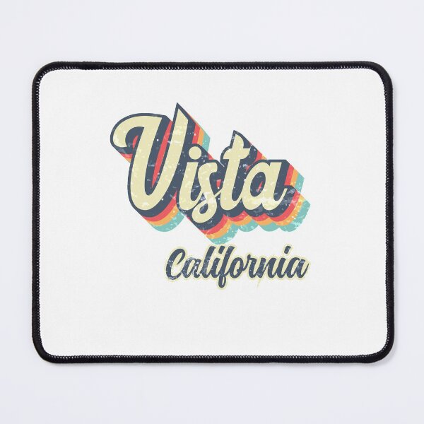 Item preview, Vista City California Retro Vintage 70s rainbow designed and sold by Teelogic.
