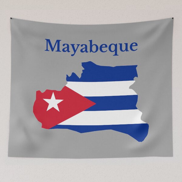Item preview, Mayabeque Province Map Design, Cuba. designed and sold by marosharaf.