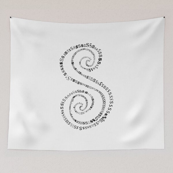 Item preview, S letter designed and sold by adiosmillet.