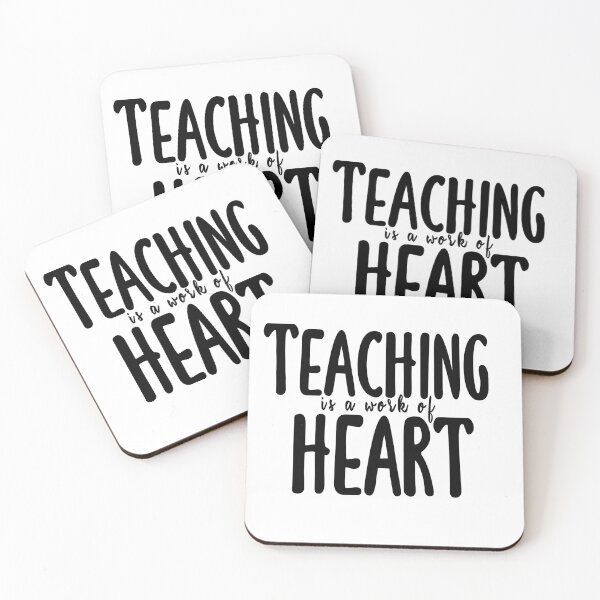 Item preview, Teaching is a work of Heart designed and sold by LoveHurtz.