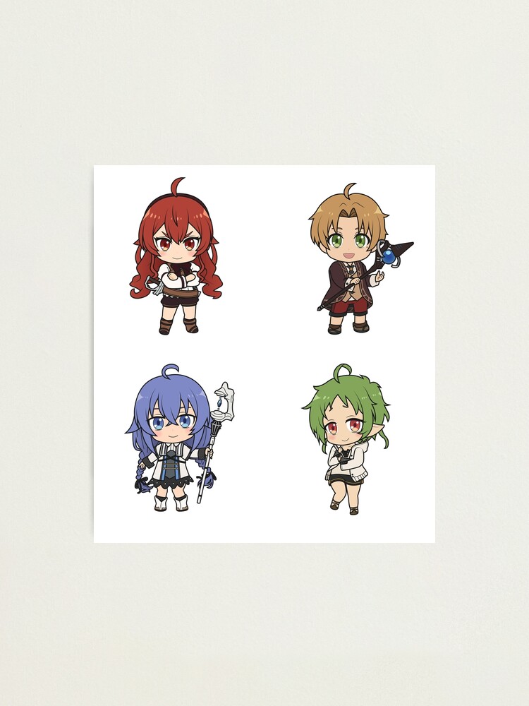 Mushoku Tensei Sylphiette Chibi Mounted Print for Sale by ChibiCheems