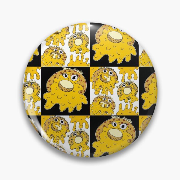 Item preview, Pizza Donut Monster Pattern - Forever Hungry Pizza Rolls designed and sold by Reelippy.