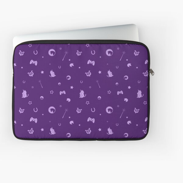 MONOKERUS Pattern - Precious Purple Laptop Sleeve