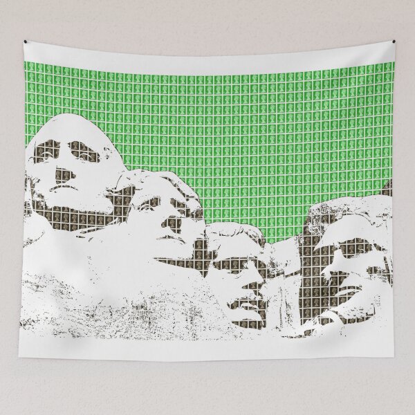 Item preview, Mount Rushmore - green designed and sold by Gary Hogben.