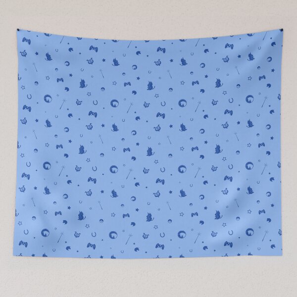 Item preview, MONOKERUS Pattern - Blue Blues designed and sold by MONOKERUS.
