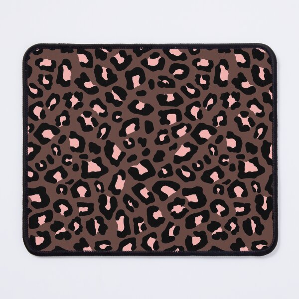 Item preview, Leopard Print 2.0 - Brown & Blush designed and sold by SilverPegasus.