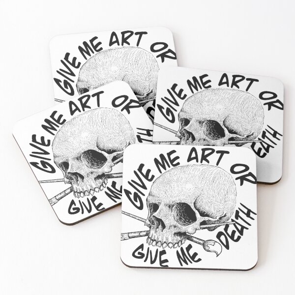 Item preview, Give me art or give me death designed and sold by Cristian Mora.