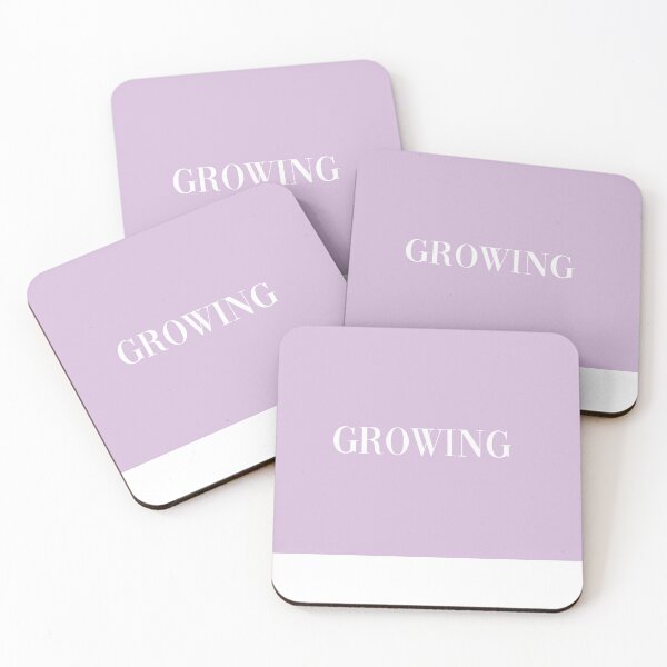 Item preview, growing in pastel violet designed and sold by emscalligraphy.