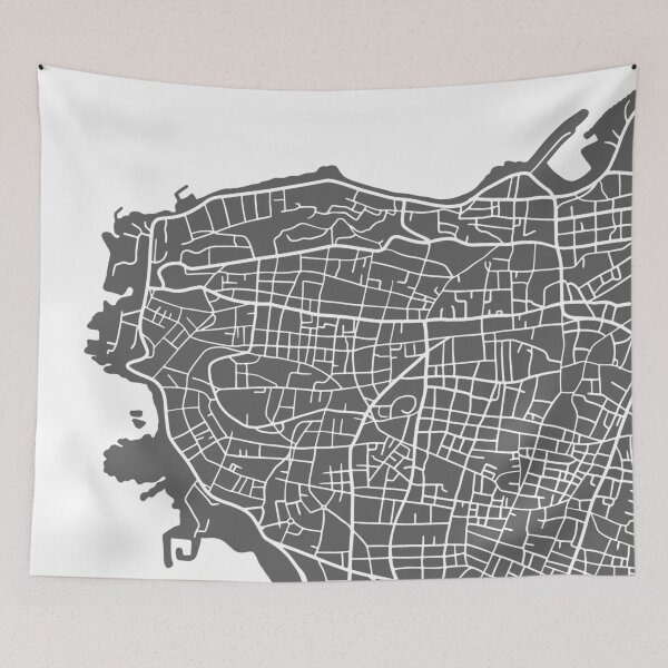 Item preview, Map of Beirut designed and sold by dkaranouh.