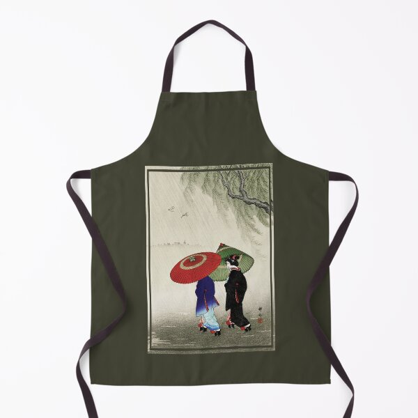 Item preview, Two women in the rain by Ohara Koson designed and sold by DragonXX.