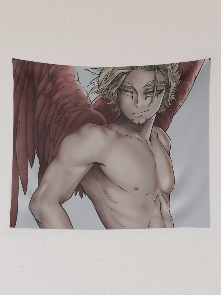 Hero Academy Hawks Version 2 Anime Body Pillow Cover Extra Large