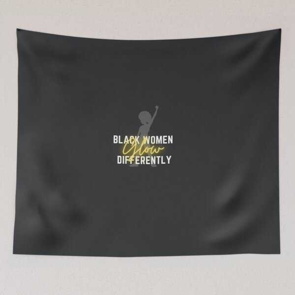 Item preview, black women glow differently designed and sold by ebunejar.