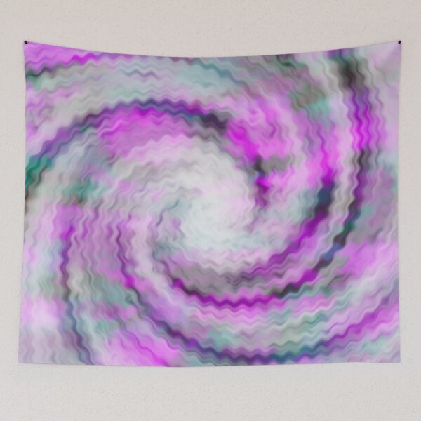 Item preview, Fuzzy Pink Whirl Tie Dye designed and sold by MarkUK97.