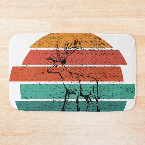 Item preview, Deer Retro Vintage Print  designed and sold by HStudioPrints.