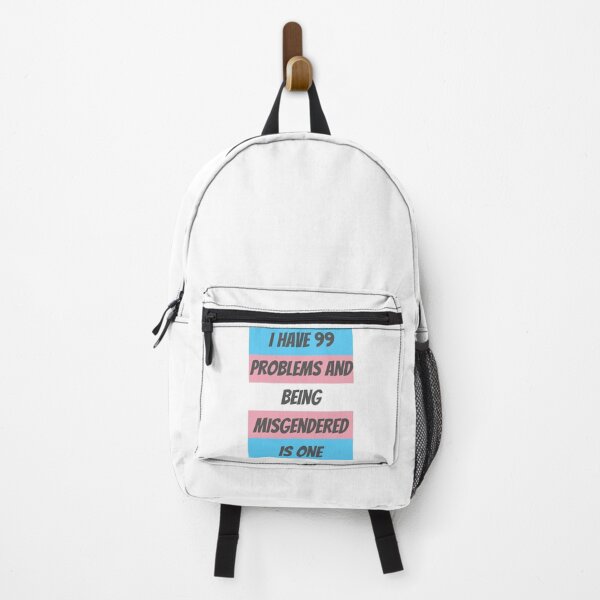 Item preview, 99 problems being misgendered is one designed and sold by Lin's prints.