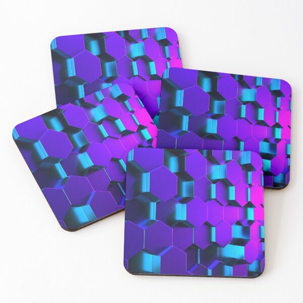 Item preview, 3D Hexagonal Geometric Design designed and sold by Abstractdiva.
