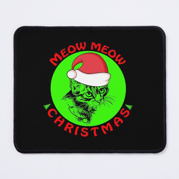 Item preview, Meow meow Christmas designed and sold by pnkpopcorn.