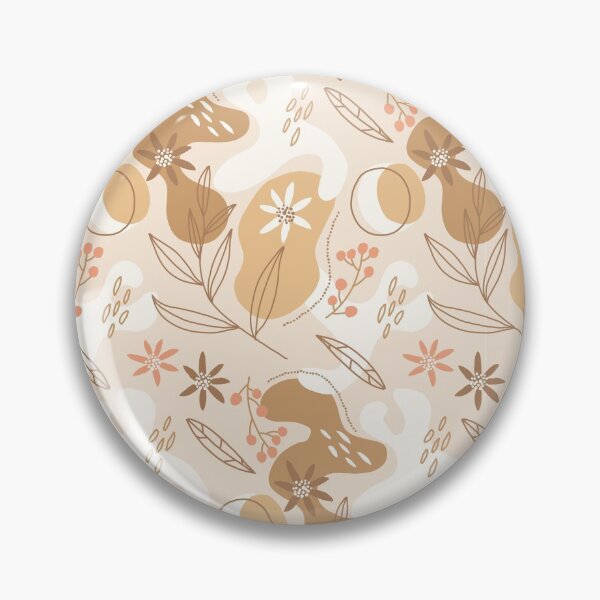 Item preview, Brown water color Floral design. designed and sold by Princessflora.