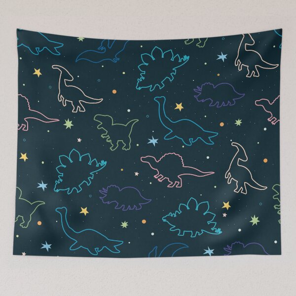 Item preview, Cute Colorful Doodle Dinosaurs designed and sold by Vector Scout Lab.