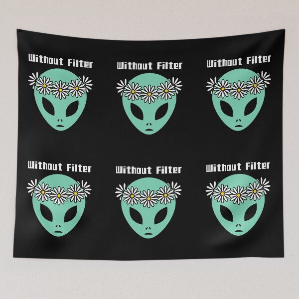 Item preview, Without Filter Alien designed and sold by Monique Prince.