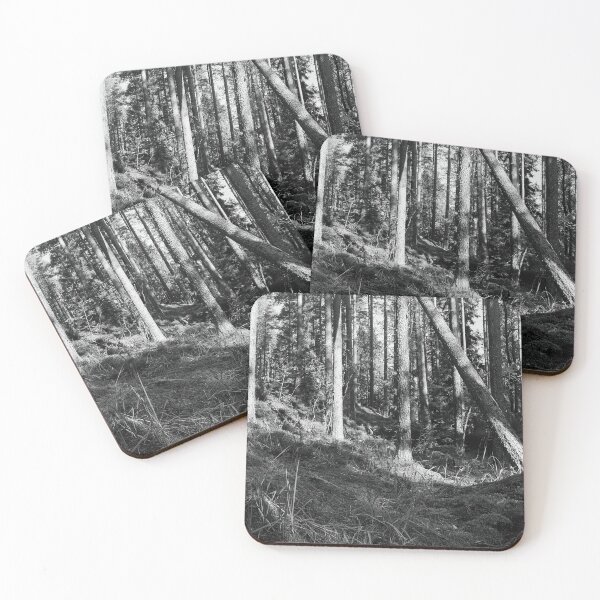 Item preview, Hillside panorama. Seitseminen National Park bw designed and sold by Jouko Lehto Photography.