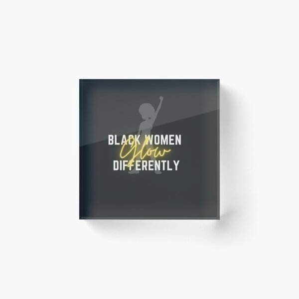 Item preview, black women glow differently designed and sold by ebunejar.