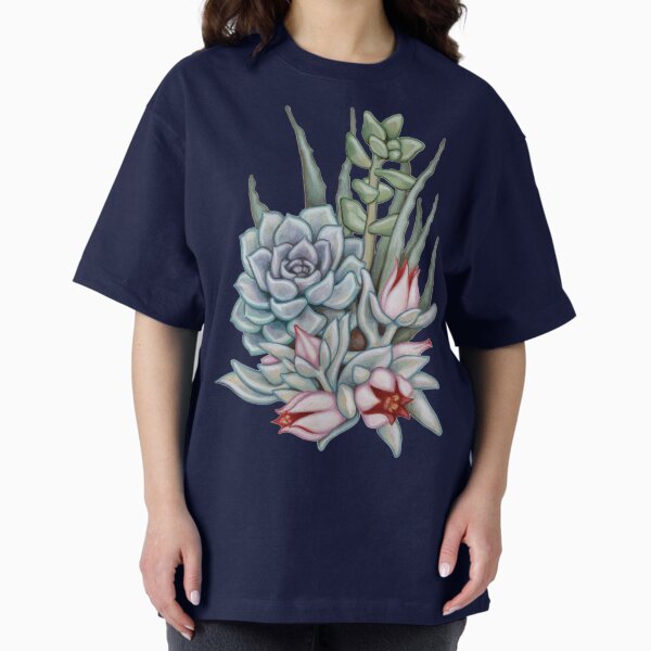 Item preview, Midnight Succulents designed and sold by Valerie Anderson Art.