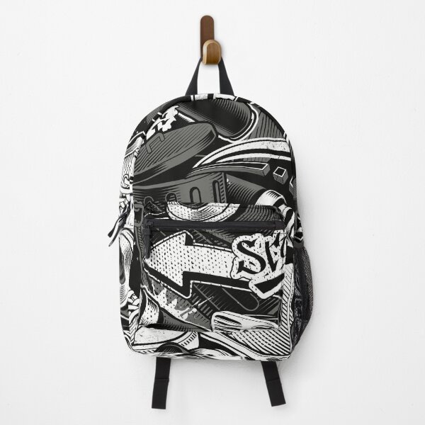 Item preview, Monochrome Graffiti Pattern designed and sold by Vector Scout Lab.