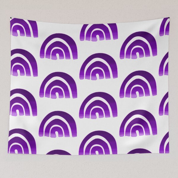 Item preview, Faded purple rainbow designed and sold by RainyDays-.