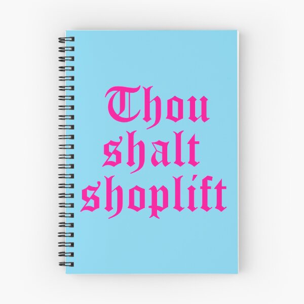 Item preview, Thou Shalt Shoplift designed and sold by snorturprozac.