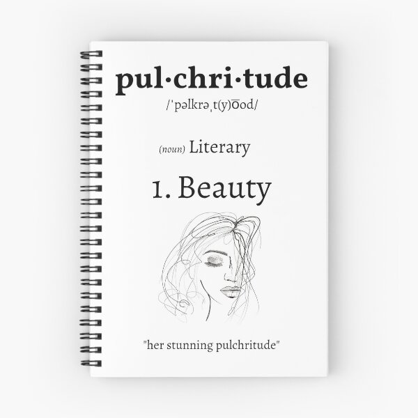 Item preview, Pulchritude Definition for Word Lovers designed and sold by HomesvilleArt.