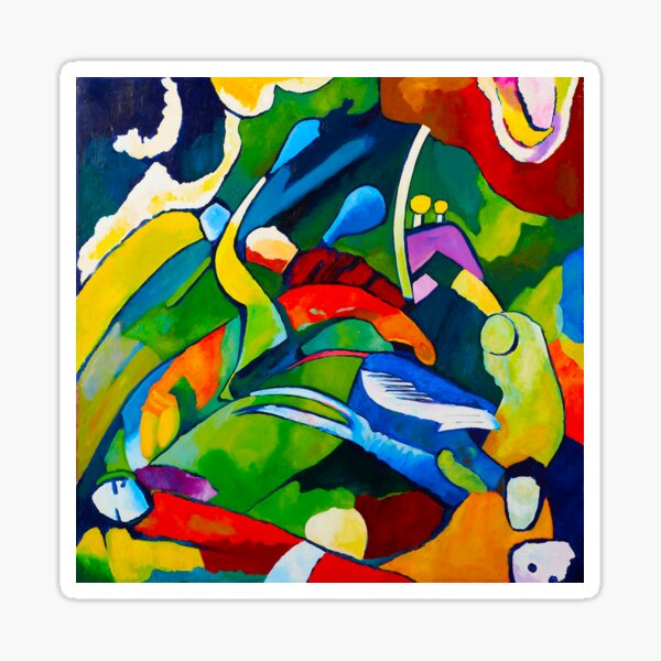 Item preview, KANDINSKY HD - Autumn near Murnau  designed and sold by gologodesigns.