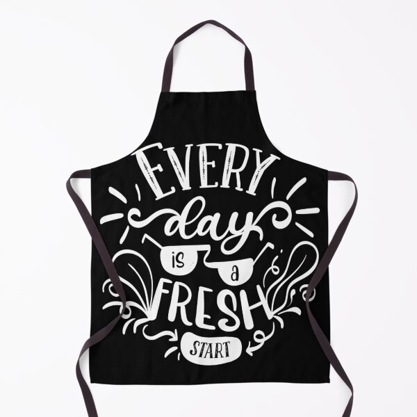 Item preview, Every Day Is A Fresh Start Dark Edition - Motivational Quote designed and sold by Karnefa.