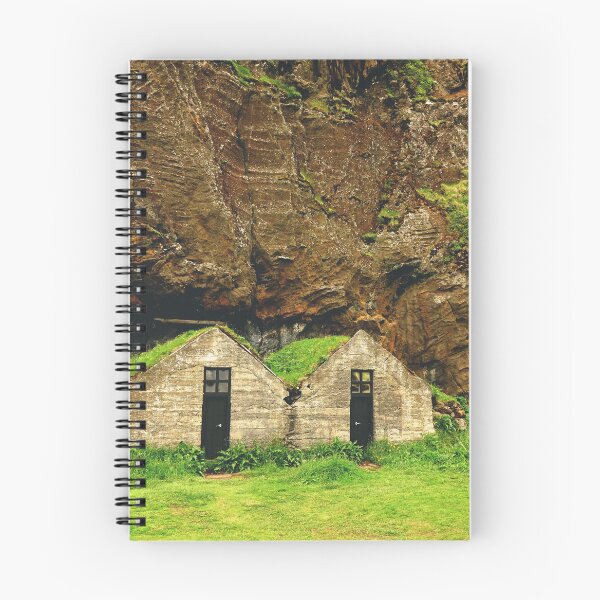 Item preview, Icelandic Houses with Grass on Roof designed and sold by CarolinaReina.