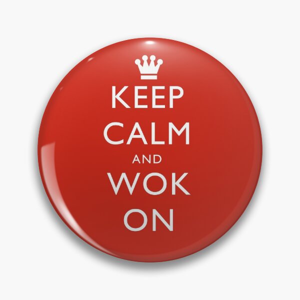 Item preview, Keep Calm and Wok On - Wok  designed and sold by CrazyBichAsian.
