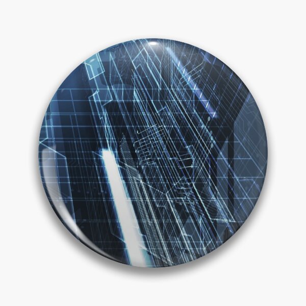 Item preview, Deep Inside Electrical Network Digital Art - Royal Blue designed and sold by NexusArts.