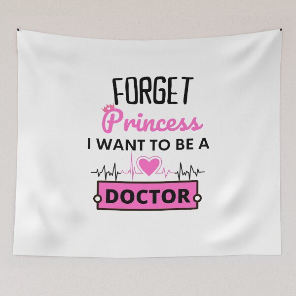 Item preview, Forget Princess I want to be a Doctor designed and sold by PhatSanthaphan.