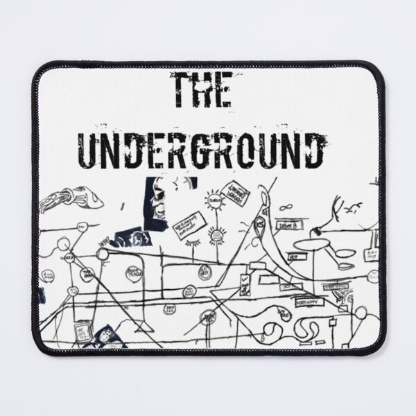 Item preview, Map of the underground doom patrol Classic designed and sold by CamaManner.