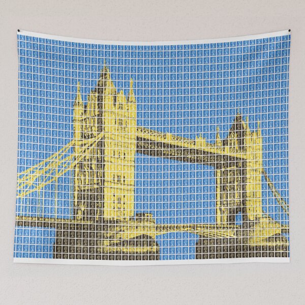 Item preview, Tower Bridge - Blue designed and sold by Gary Hogben.
